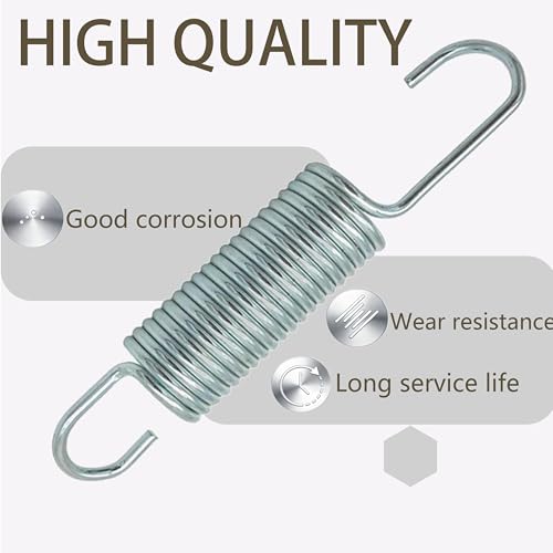 Recliner Replacement Parts - 3-5/8" Long Neck Springs (2-Pack)