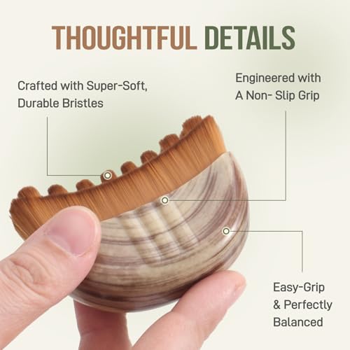 Yeemilar Contour Face Brush & Ergonomic Facial Lifting Tool