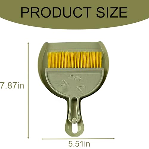3PCS Mini Hand Broom and Dustpan Set for Easy Cleaning