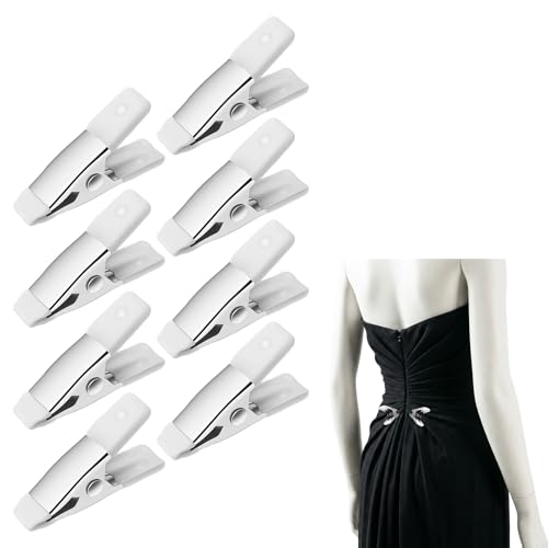 1.97-Inch Dress Clips - 8 Pack A-Shaped Clothing Clips for Fitting