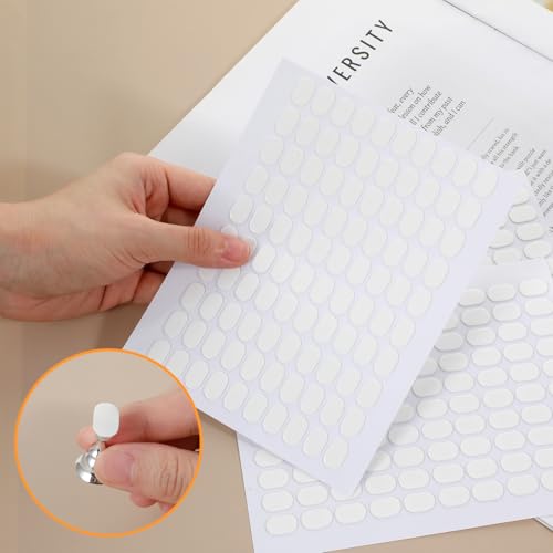 Ymapinc Double Sided Nail Adhesive Tabs - 1000 Pcs Pre-Cut Sticky Strips