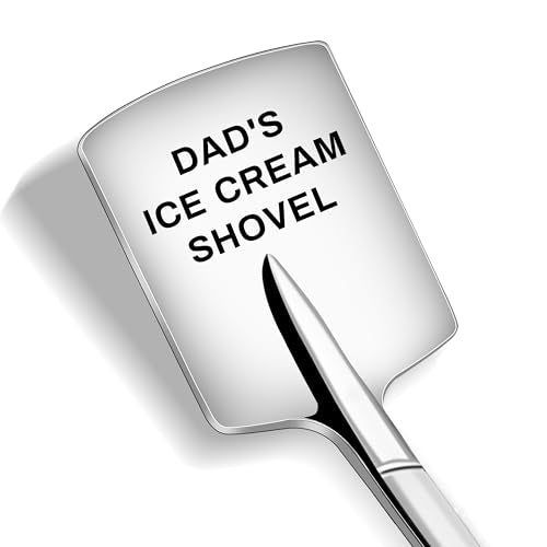 Dad's Ice Cream Shovel - Unique Stainless Steel Gift for Fathers