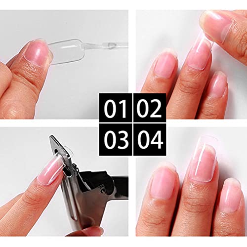 SUMAJU Professional Acrylic False Nail Clipper Rainbow Stainless Steel