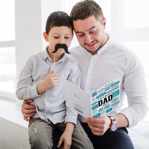 Humorous Father's Day Card with Dad Jokes – Perfect Gift for Dad