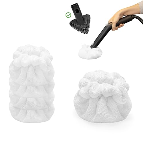LOVECO Triangle Microfiber Steam Cleaner Bonnets - 5 Pack (Original)