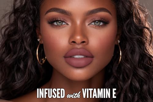 Mynena Matte Lipstick Warm Mocha - Creamy Velvet Long-Lasting Lip Color