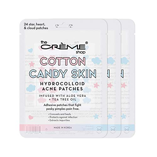 The Crème Shop Hydrocolloid Acne Patches - 72 Count Tea Tree & Aloe