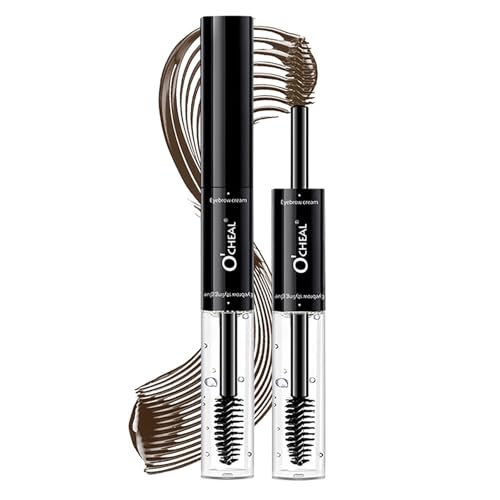 O'CHEAL Dual-Ended Eyebrow Gel - Waterproof Tint & Clear Shape Glue