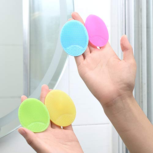 Luckyiren Silicone Face Scrubber & Facial Cleansing Brush Pad