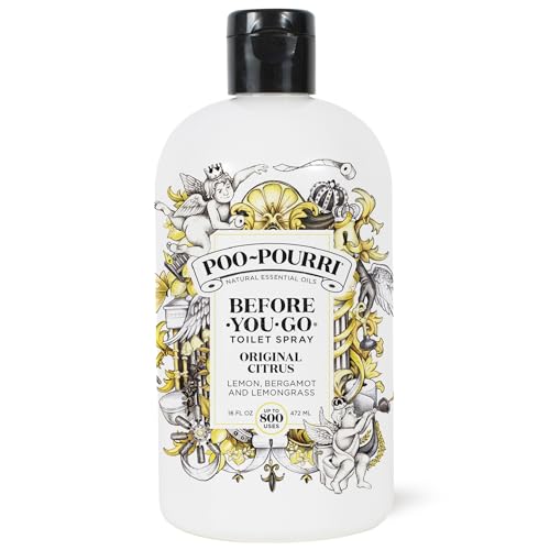 Poo-Pourri Before-You-Go Toilet Spray Refill, Original Citrus, 16 Fl Oz (Pack of 1)
