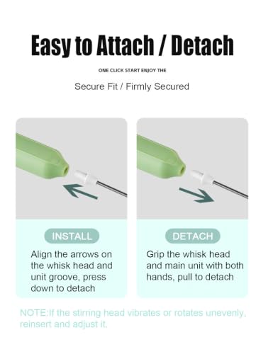 Electric Matcha Whisk & Milk Frother - Rechargeable Handheld Mixer