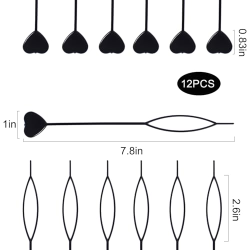 Hair Styling Tool 12-Pack Hair Pull Through Loop and Braid Maker