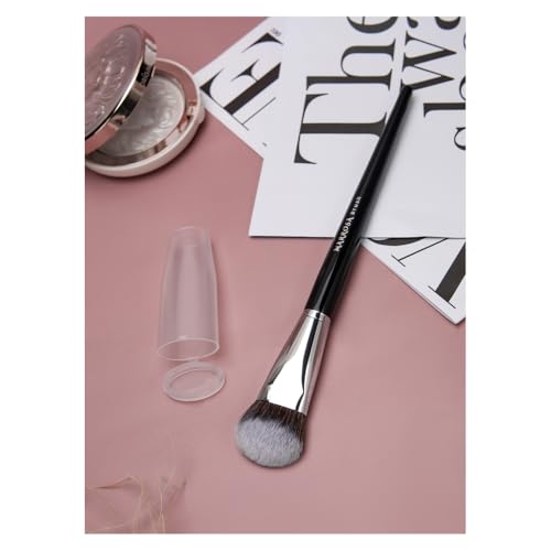 MARROSA Flat Foundation Brush for Liquid Makeup - Vegan Synthetic Blending Brush