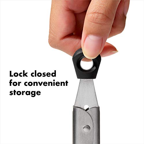 OXO Good Grips 7-Inch Mini Tongs - Stainless Steel Kitchen Tool