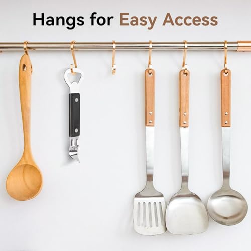 Anyongora 2-in-1 Can Punch and Bottle Opener - Compact Stainless Steel
