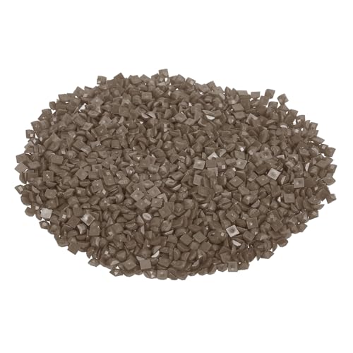 PATIKIL 6000 Pcs Square Diamond Art Painting Drills Brown Beads
