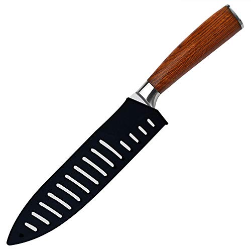 8-Inch Black Plastic Knife Blade Protector Sheath Cover