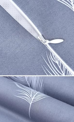 Cervical Neck Pillowcase for Contour Memory Foam Pillows, 23.6"x13.8", Grey