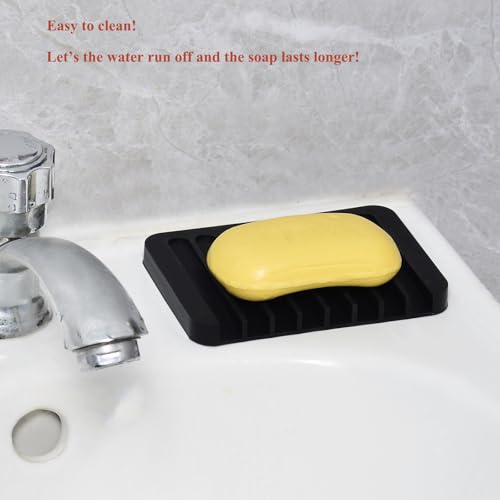 Acacia Wood Storage Tray with Soap Dish - Multi-Purpose Organizer