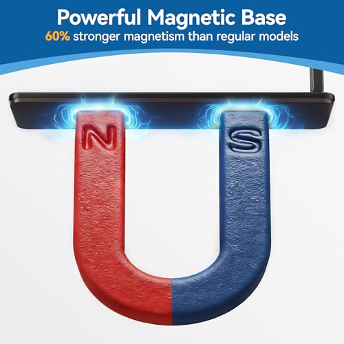 Black Magnetic Paper Towel Holder - No Drill, Heavy-Duty Design