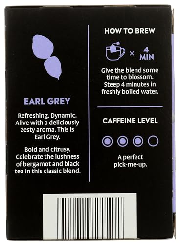 Organic Earl Grey Tea with Bergamot - Fair Trade - 16 Bags
