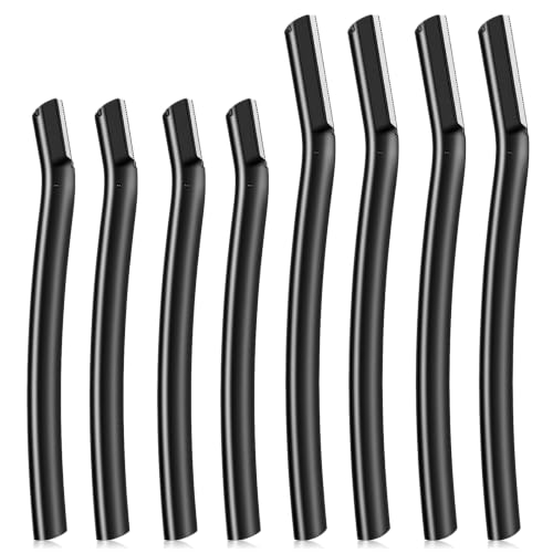 Psiriol 8-Piece Dermaplane Razor and Eyebrow Trimmer Set for Face