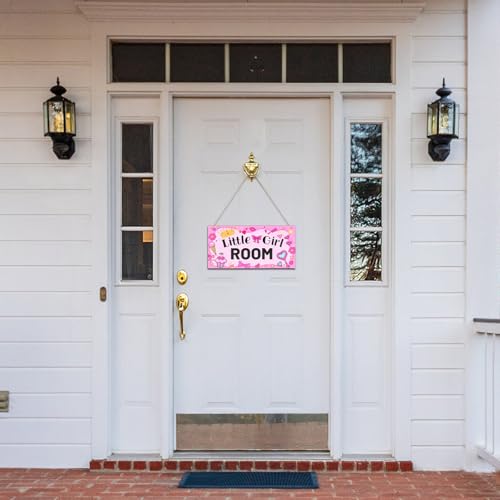 Pink Wooden 'No Boys Allowed' Door Sign for Girls' Rooms