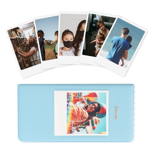 VOVMOEYA 64 Pocket Photo Album for Fujifilm Instax & Polaroid