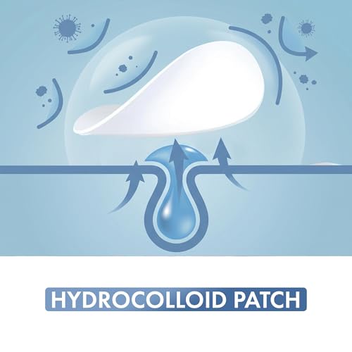 Hellados 450 Pimple Patches - Hydrocolloid Acne Spot Stickers with Tea Tree & Calendula Oil