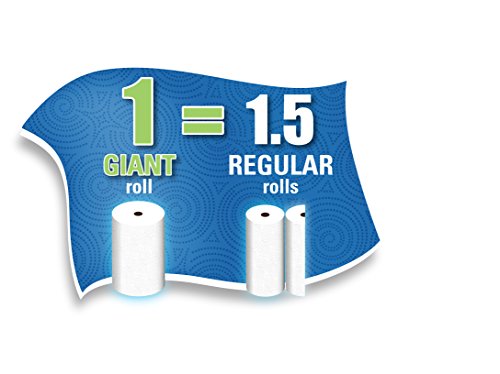 Sparkle Paper Towels, 24 Giant Rolls, Pick-A-Size, 2-Ply White