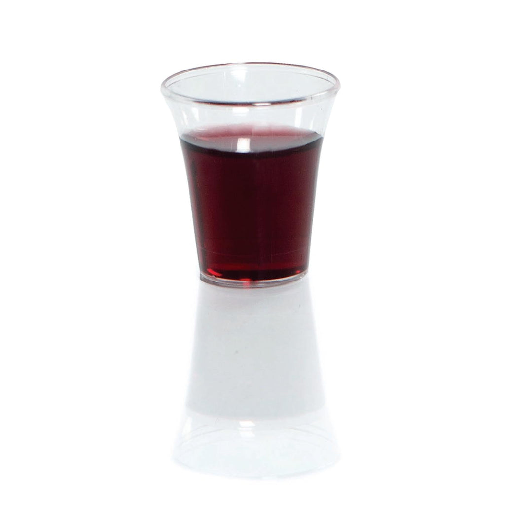 BROADMAN CHURCH SUPPLIES Plastic, Disposable, Recyclable Communion Cups, 4000 Count
