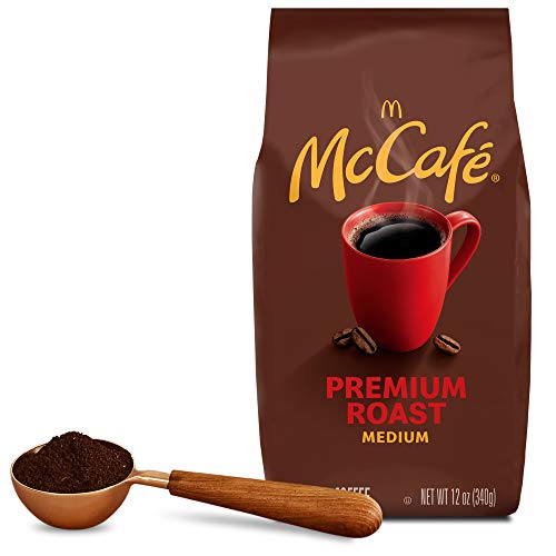 McCafé Premium Roast Ground Coffee 12 oz Bag - Medium Roast, 100% Arabica, Kosher