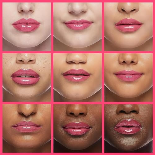 Fovcos Hydrating Lip Glow Oil - Moisturizing Gloss & Plumping Lip Care