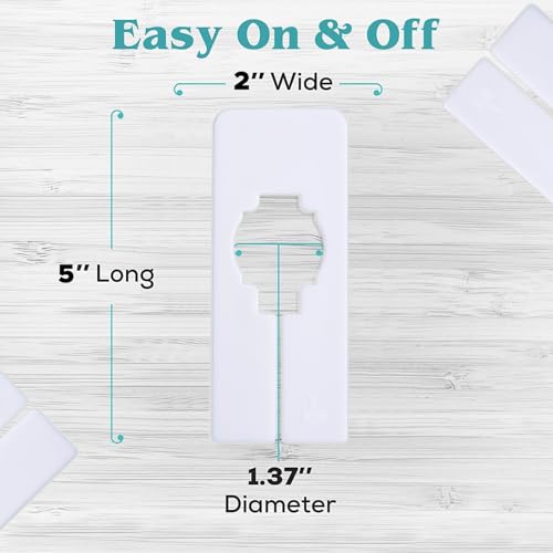 30 Slim Closet Dividers for Clothes - Customizable Size Organizers
