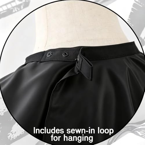 Borogo Professional Waterproof Hair Cutting Cape with Snap Closure