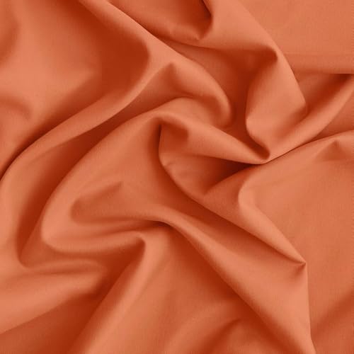 GRSECPO Microfiber Pillow Covers, 20x26 Inch, Orange, Pack of 2