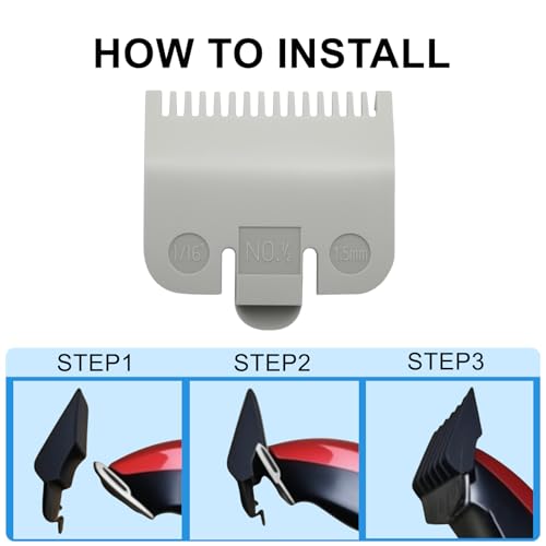 Wahl Clipper Guards Set - 1.5mm 1/16 Inch Replacement Guide Combs 2Pack