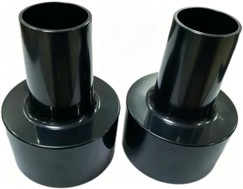 2-Pack Vacuum Hose Adapter 2-1/2" to 1-1/4" Shop Vac Reducer Converter