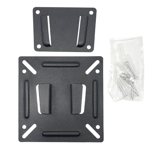 Akimart Monitor Wall Mount for 14-27 Inch Screens, VESA 100x100 Low-Profile Bracket