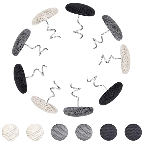 30 Pack Upholstery Pins - Durable Fabric Fasteners for DIY Projects