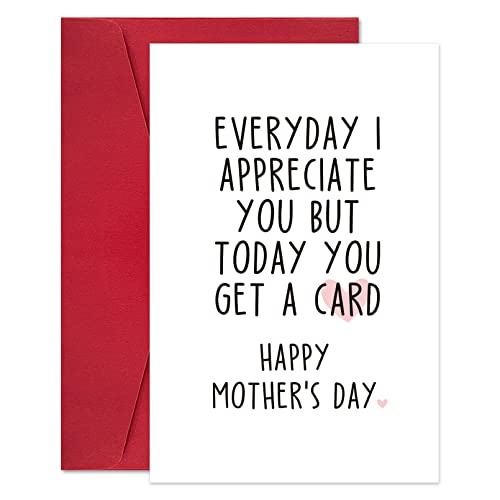 Funny Mother's Day Card from Daughter/Son - Humor Card Gift