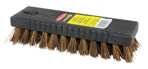 Rubbermaid Palmyra Scrub Brush with Ribbed Handle for General Cleaning