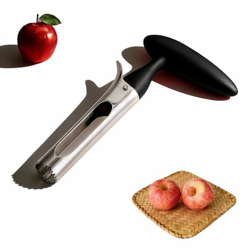Stainless Steel Apple Corer & Divider with Serrated Blade
