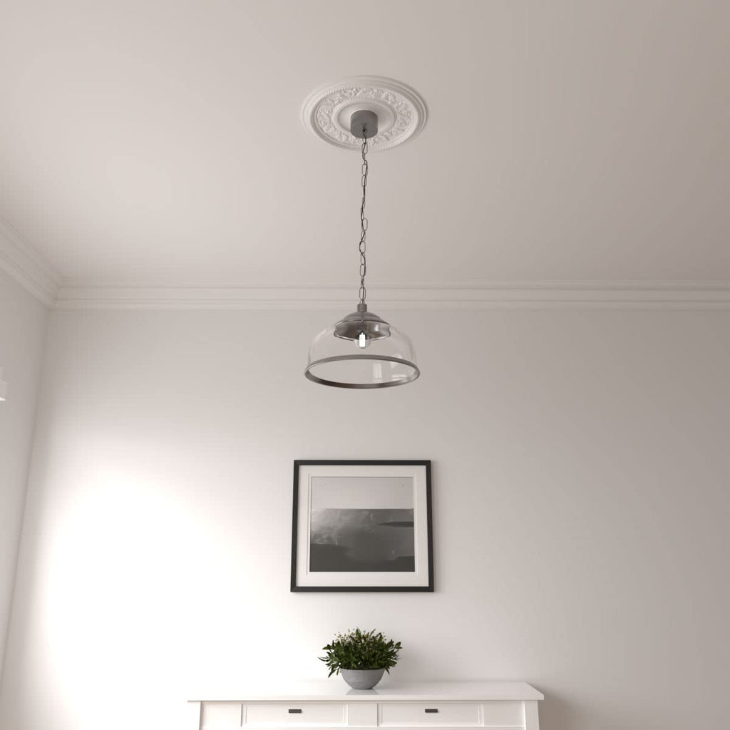 16 1/8"OD x 3/4"P Tyrone Ceiling Medallion (Fits Canopies up to 6 3/4")