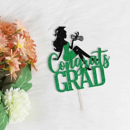 2026 Graduation Cake Topper | Congrats Grad Decoration for Parties