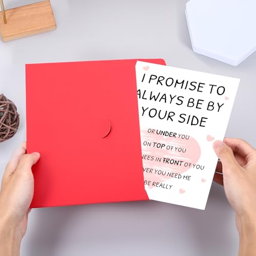 Perleddom Romantic Anniversary and Valentine Greeting Card for Husband and Wife