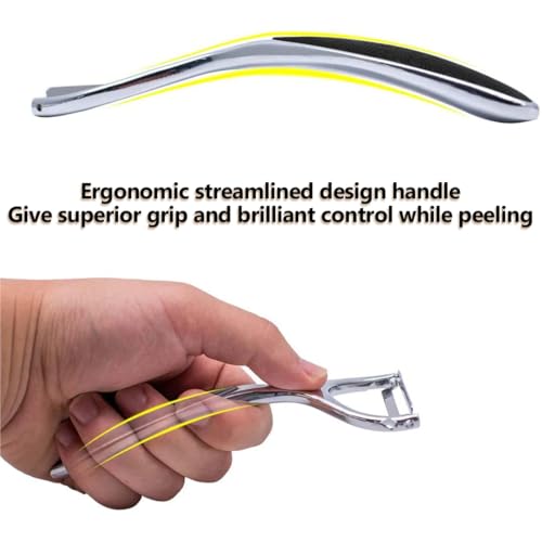 Y-Shaped Vegetable Peeler with Ergonomic Grip - 1 Pack