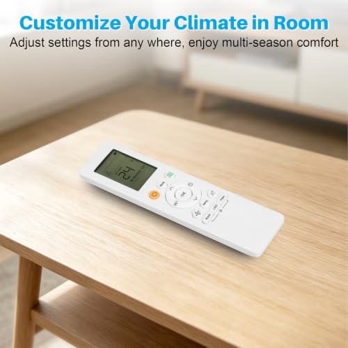 Replacement Remote Control for Midea Air Conditioner RG10A(B2S)/BGEF