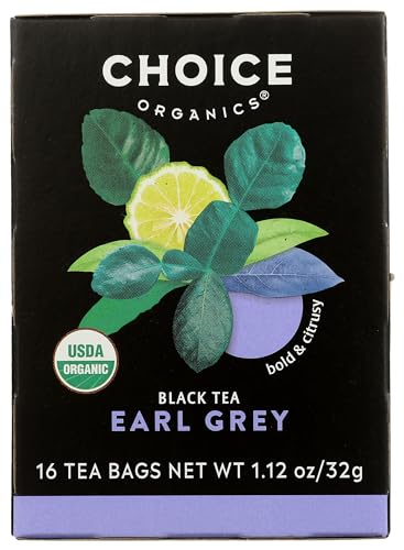 Organic Earl Grey Tea with Bergamot - Fair Trade - 16 Bags