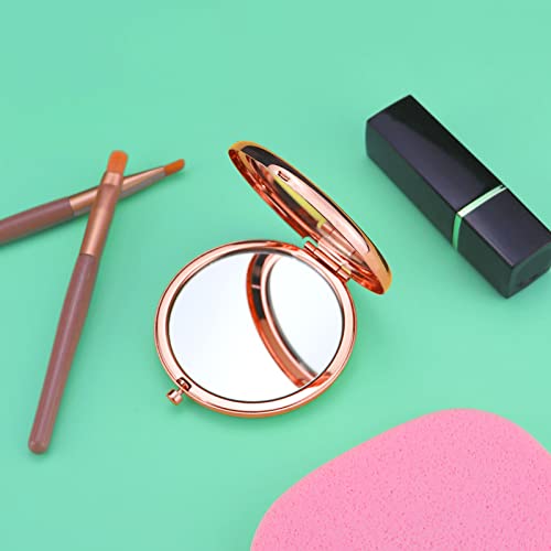 Compact Makeup Mirror with Dance Motivational Quote for Dancers